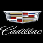 CADILLAC ORIGINAL LOGO PROJECTOT LIGHTS Nr.9748 (quantity 1 = 2 Logo Films /2 door lights）