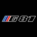 BMW M3 LOGO PROJECTOT LIGHTS Nr.24 (Menge 1 = 1 Sets/2 Türleuchten)