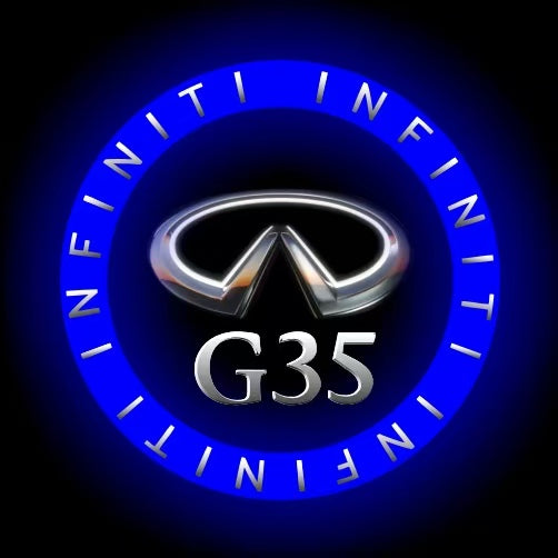 INFINTI QX56 LOGO PROJECROTR LIGHTS Nr.74 (cantidad 1 = 1 juego/2 luces de puerta)