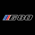 BMW M3 LOGO PROJECTOT LIGHTS Nr.24 (Menge 1 = 1 Sets/2 Türleuchten)