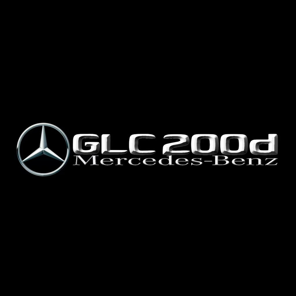 MERCEDES BENZ LOGO PROJECTOT LIGHTS Nr.03 (cantidad 1 = 1 juego/2 luces de puerta)