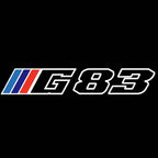BMW M3 LOGO PROJECTOT LIGHTS Nr.24 (Menge 1 = 1 Sets/2 Türleuchten)