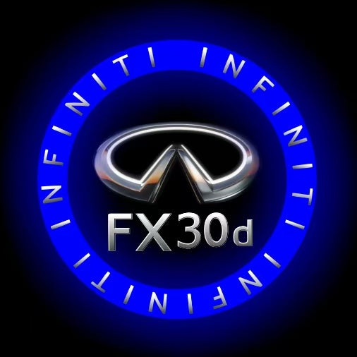INFINTI QX56 LOGO PROJECROTR LIGHTS Nr.74 (Menge 1 = 1 Sets/2 Türleuchten)