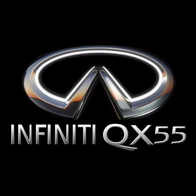 INFINITI  QX55 LOGO PROJECROTR LIGHTS  (quantity 1 = 1 sets/2 door lights)Nr.74A15