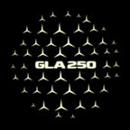 MERCEDES BENZ GLA 250 LOGO PROJECTOR LIGHTS  (quantity 1 = 1 sets/2 door lights)Nr.03f022