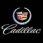 CADILLAC ORIGINAL LOGO PROJECTOT LIGHTS Nr.9727 (quantity 1 = 2 Logo Films /2 door lights）