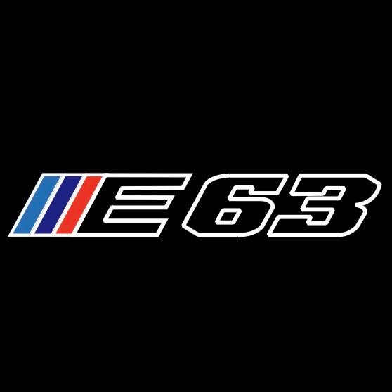 ÉCLAIRAGE DE PROJECTEUR BMW M3 LOGO Nr.24 (quantité 1 = 1 jeux / 2 feux de porte)