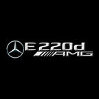 MERCEDES BENZ LOGO PROJECTOT LIGHTS Nr.03 (cantidad 1 = 1 juego/2 luces de puerta)