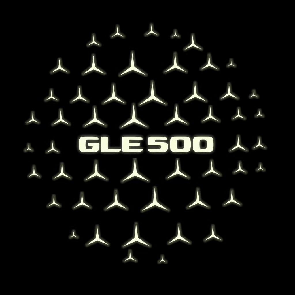 MERCEDES BENZ LOGO PROJECTOT LIGHTS Nr.03 (cantidad 1 = 1 juego/2 luces de puerta)