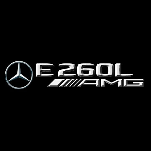 MERCEDES BENZ LOGO PROJECTOT LIGHTS Nr.03 (cantidad 1 = 1 juego/2 luces de puerta)