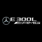 MERCEDES BENZ E 300L AMG LOGO PROJECTOT LIGHTS  (quantity 1 = 1 sets/2 door lights)Nr.03f032