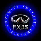 INFINITI  FX35 LOGO PROJECROTR LIGHTS  (quantity 1 = 1 sets/2 door lights)Nr.74A69