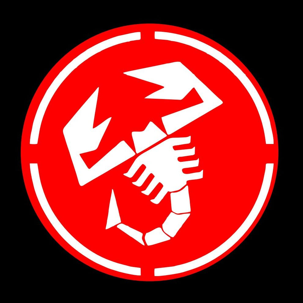 Alfa Romeo LOGO PROJECTOT LIGHTS Nr.04 (quantité 1 = 2 Logo Film / 2 feux de porte)