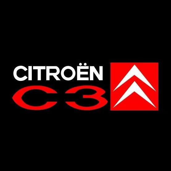CITROËN C3   LOGO PROJECTOT LIGHTS (quantity 1 = 1 sets/2 door lights) Nr.6024q0t0125
