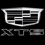 CADILLAC XTS LOGO PROJECTOT LIGHTS Nr.9726 (quantity 1 = 2 Logo Films /2 door lights）