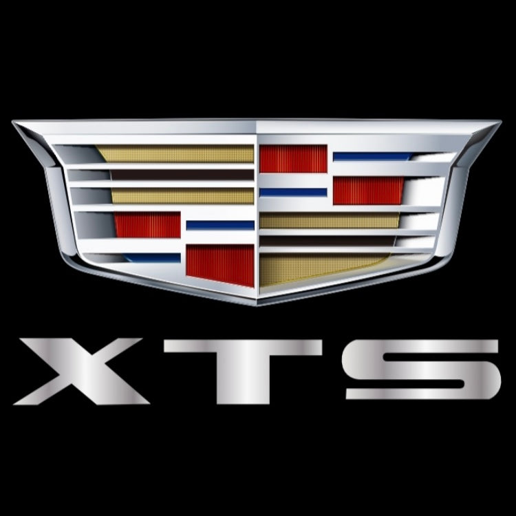 CADILLAC XTS LOGO PROJECTOT LIGHTS Nr.9742 (quantity 1 = 2 Logo Films /2 door lights）