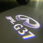 INFINTI IPL G37 LOGO PROJECROTR أضواء Nr.81 (الكمية 1 = 1 مجموعات / 2 أضواء الباب)