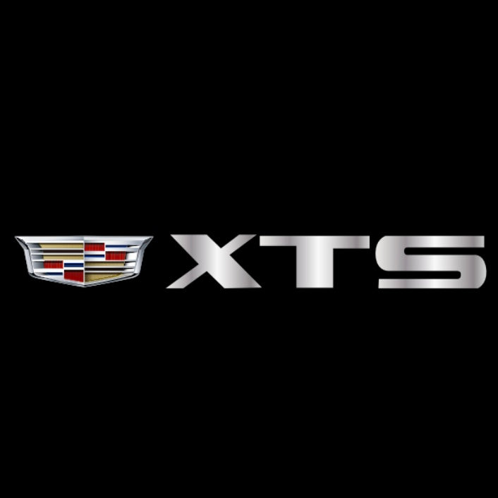 CADILLAC XTS LOGO PROJECTOT LIGHTS Nr.9797 (quantity 1 = 2 Logo Films /2 door lights）