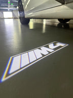 BMW M3 LOGO PROJECTOT LIGHTS Nr.24 (Menge 1 = 1 Sets/2 Türleuchten)