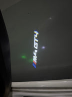 BMW M3 LOGO PROJECTOT LIGHTS Nr.24 (Menge 1 = 1 Sets/2 Türleuchten)