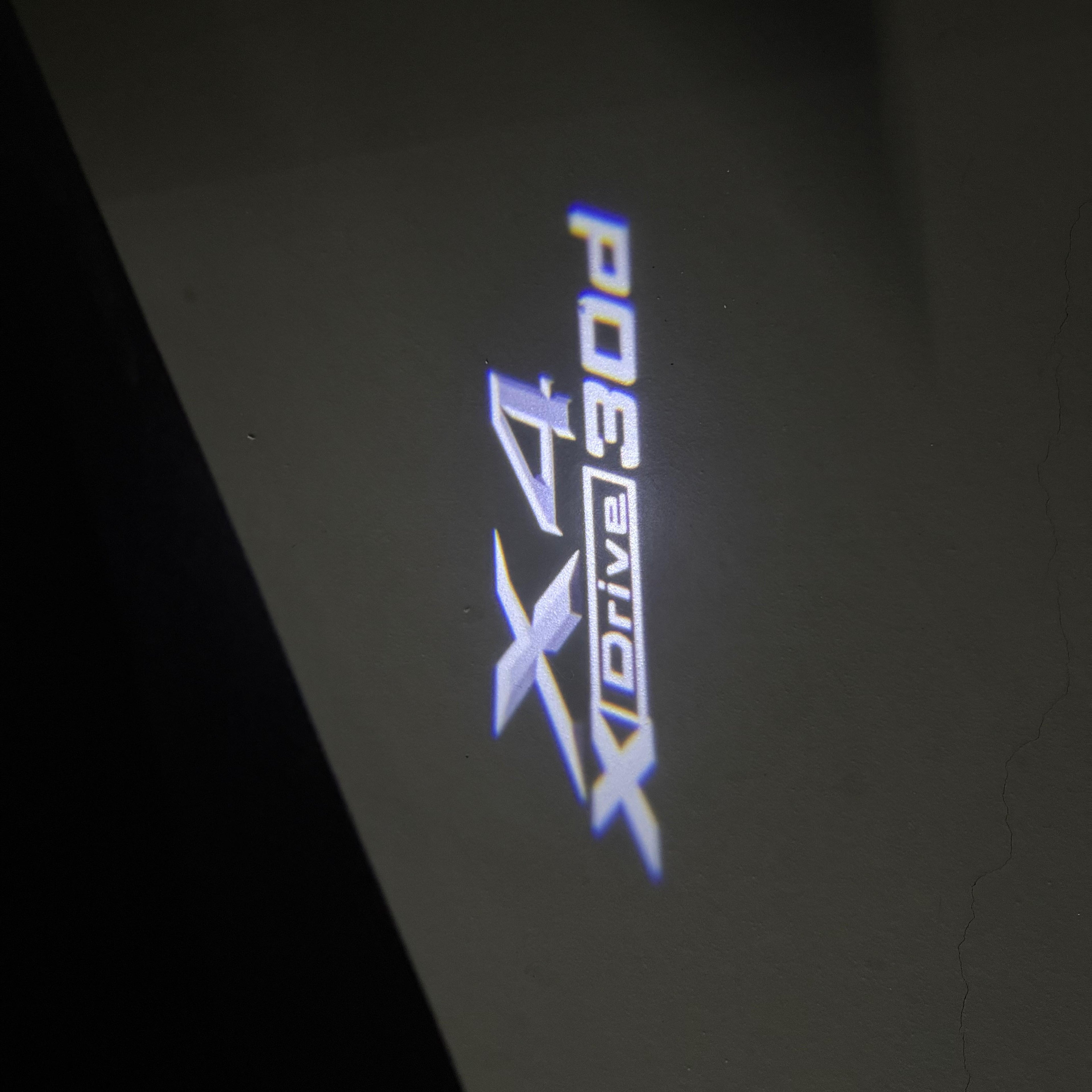 BMW M3 LOGO PROJECTOT LIGHTS Nr.24 (quantità 1 = 1 set/2 luci porta)