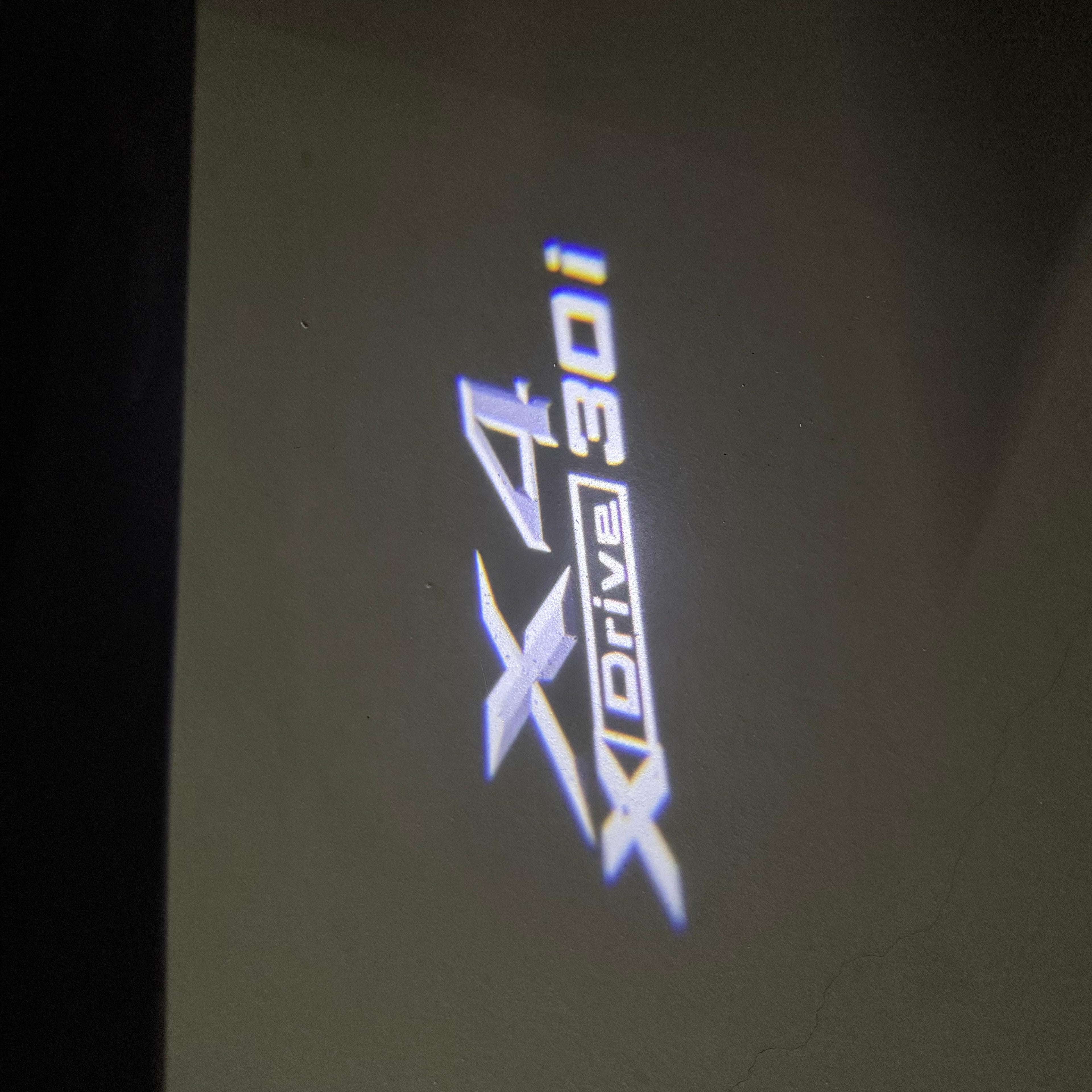 BMW M3 LOGO PROJECTOT LIGHTS Nr.24 (quantità 1 = 1 set/2 luci porta)