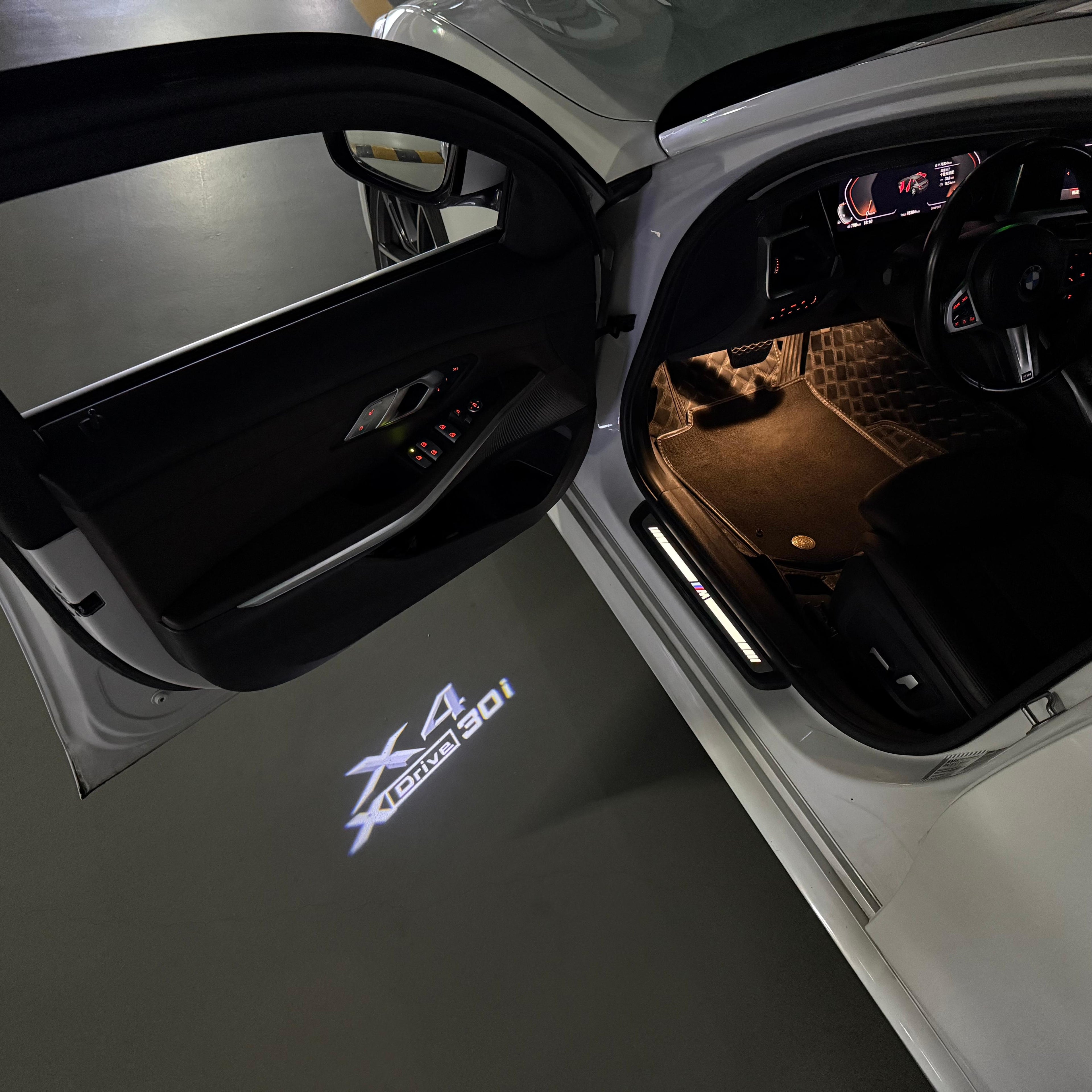 BMW M3 LOGO PROJECTOT LIGHTS Nr.24 (quantità 1 = 1 set/2 luci porta)