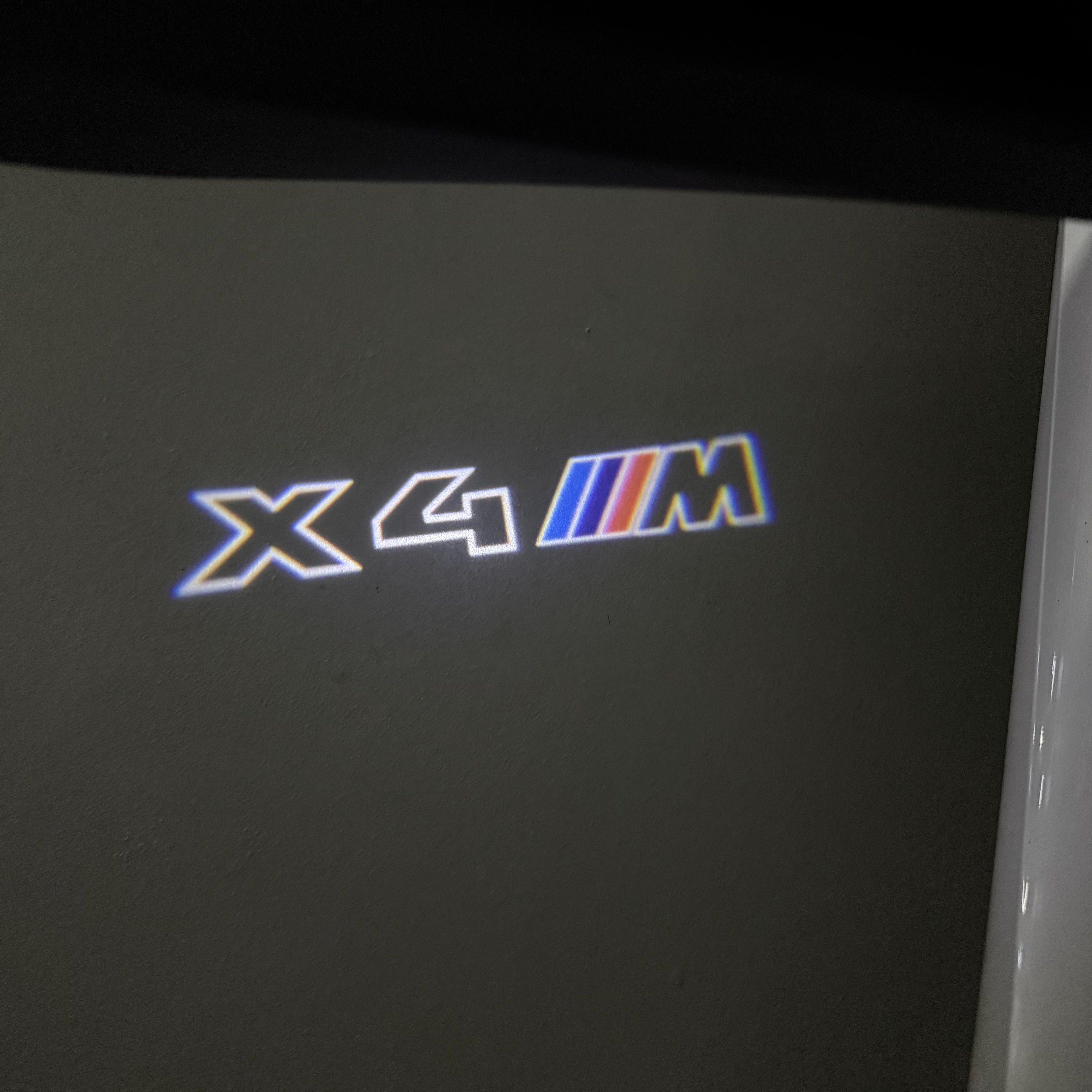 BMW M3 LOGO PROJECTOT LIGHTS Nr.24 (quantità 1 = 1 set/2 luci porta)