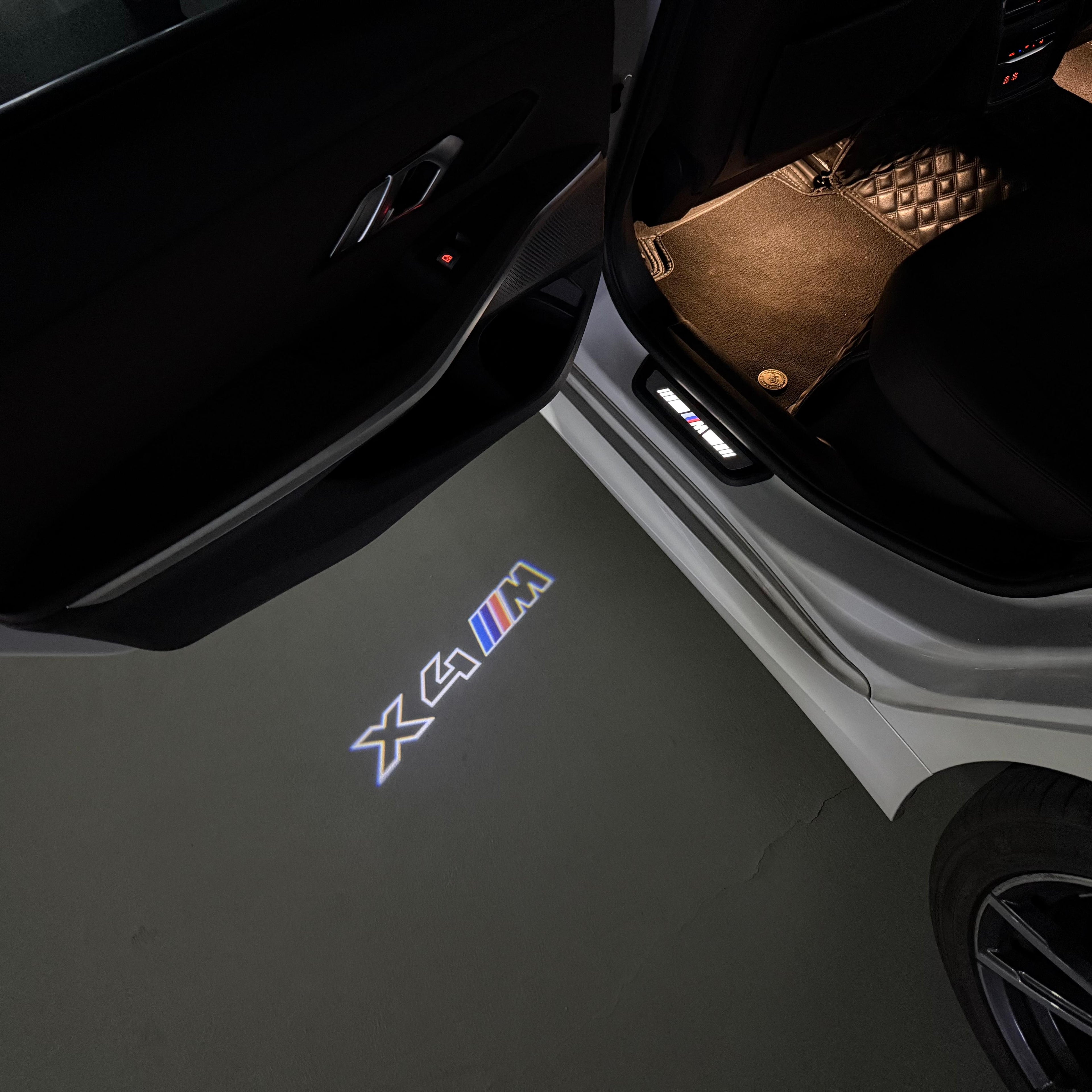 BMW M3 LOGO PROJECTOT LIGHTS Nr.24 (quantità 1 = 1 set/2 luci porta)