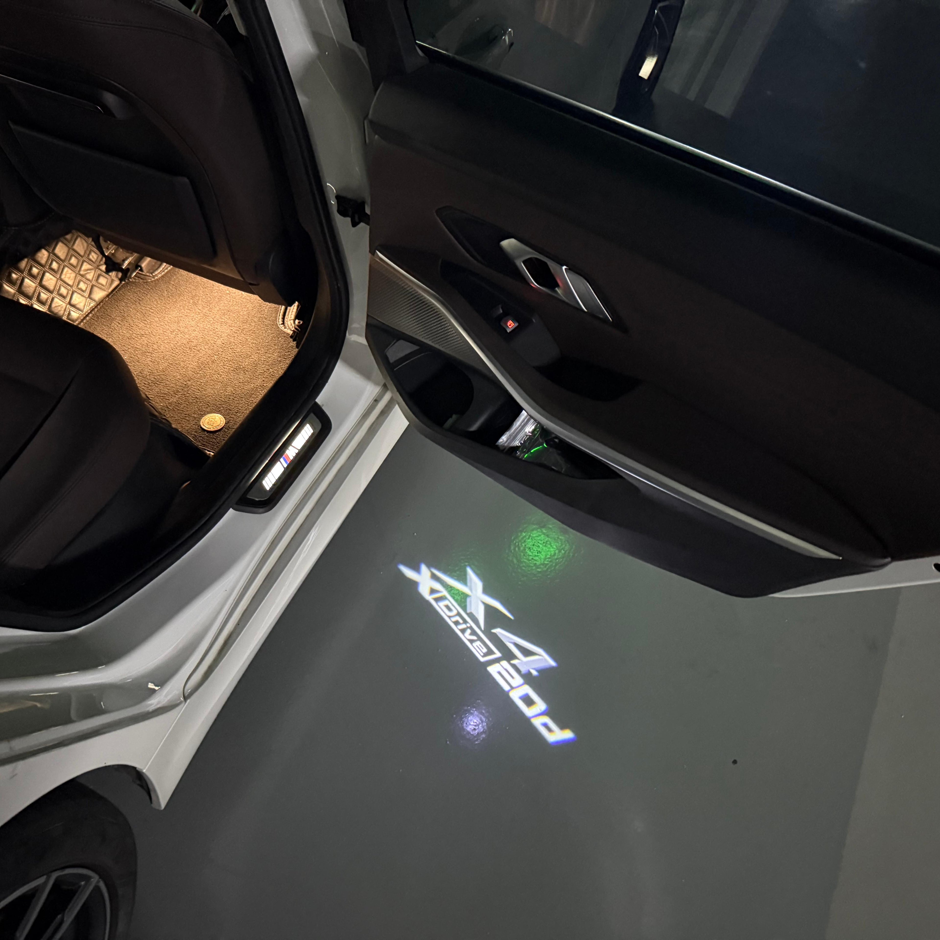 BMW M3 LOGO PROJECTOT LIGHTS Nr.24 (quantità 1 = 1 set/2 luci porta)