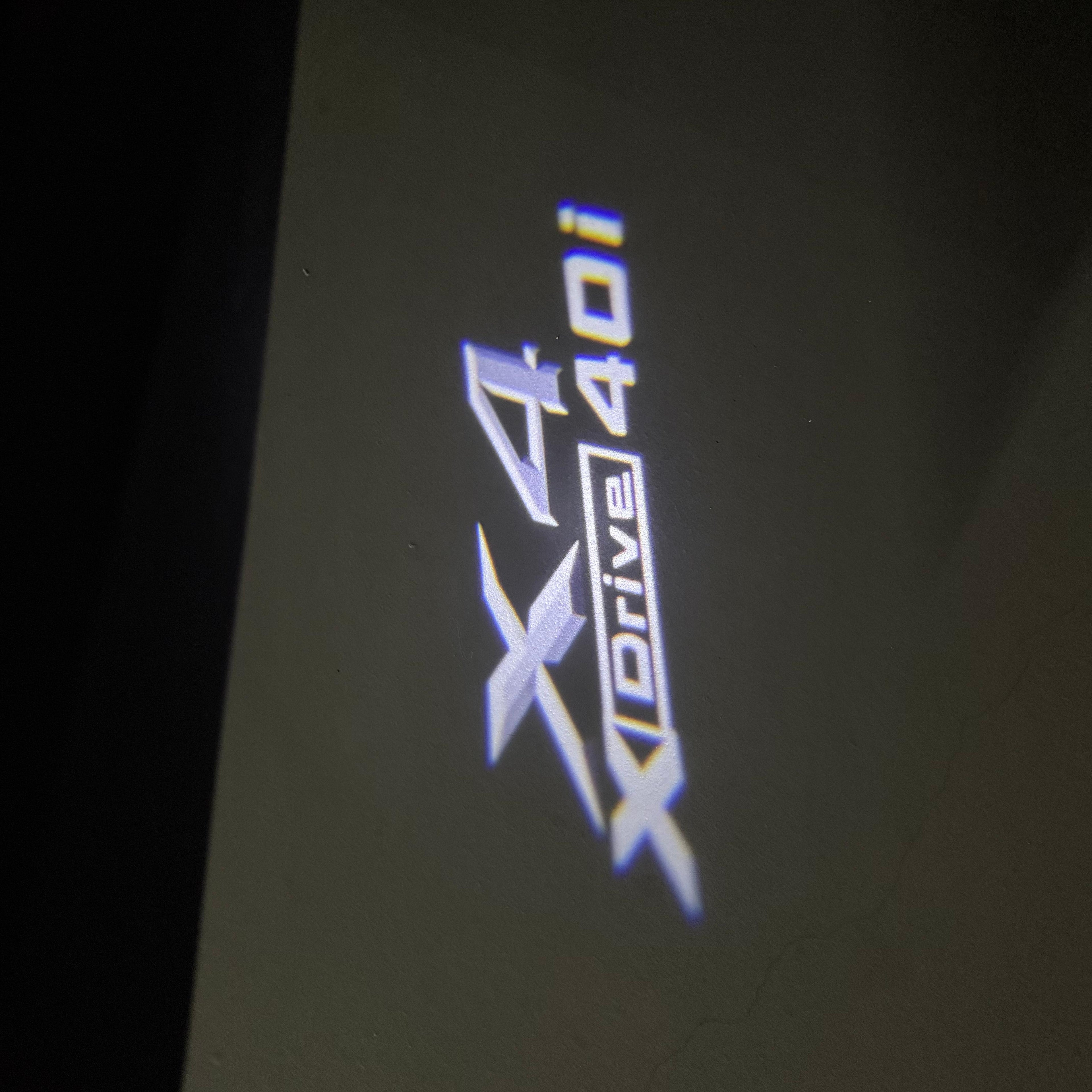 BMW M3 LOGO PROJECTOT LIGHTS Nr.24 (quantità 1 = 1 set/2 luci porta)