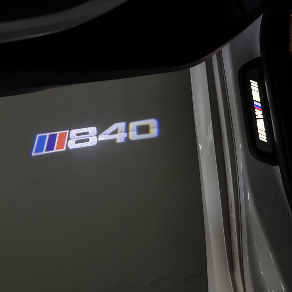BMW M3 LOGO PROJECTOT LIGHTS Nr.24 (quantità 1 = 1 set/2 luci porta)