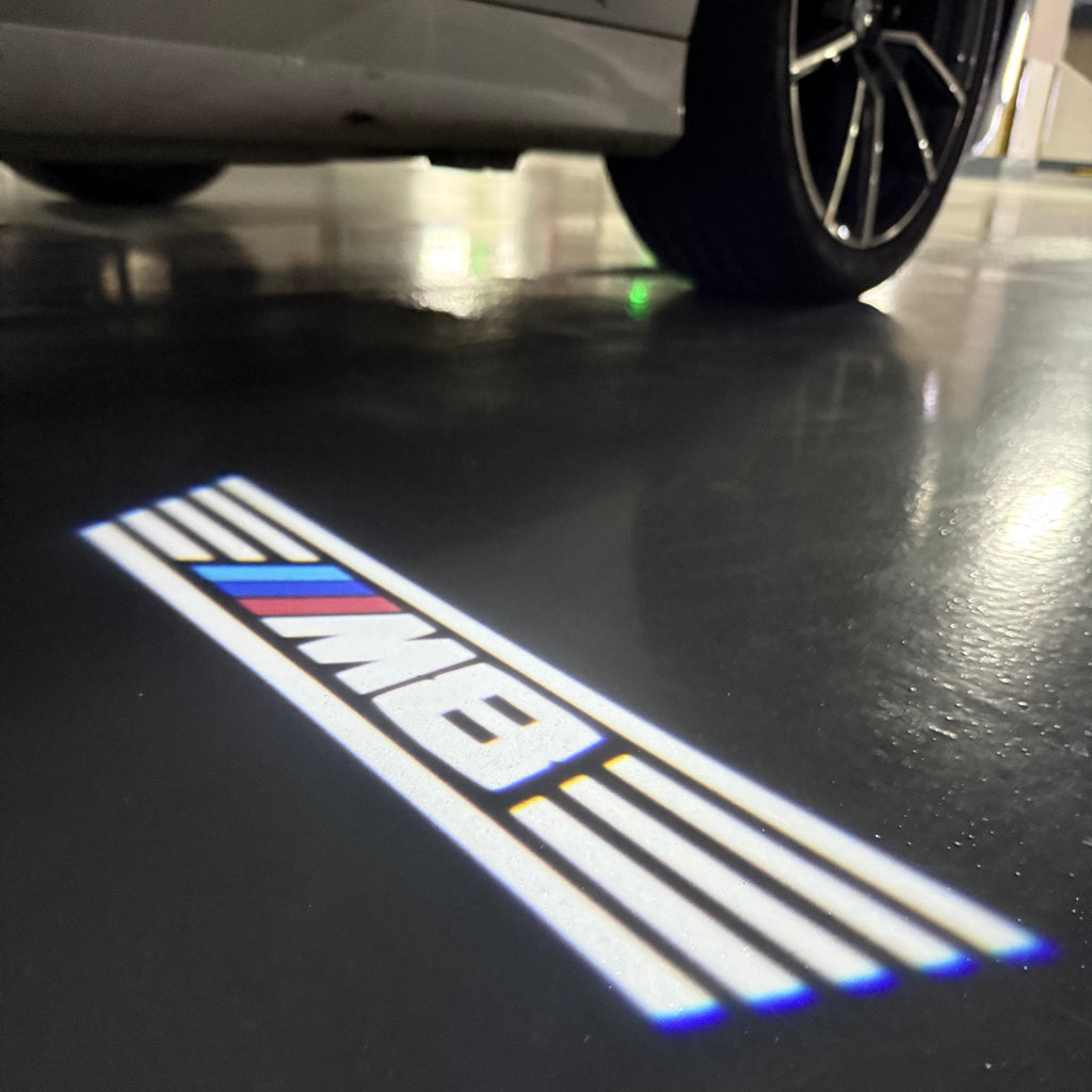 BMW M3 LOGO PROJECTOT LIGHTS Nr.24 (Menge 1 = 1 Sets/2 Türleuchten)