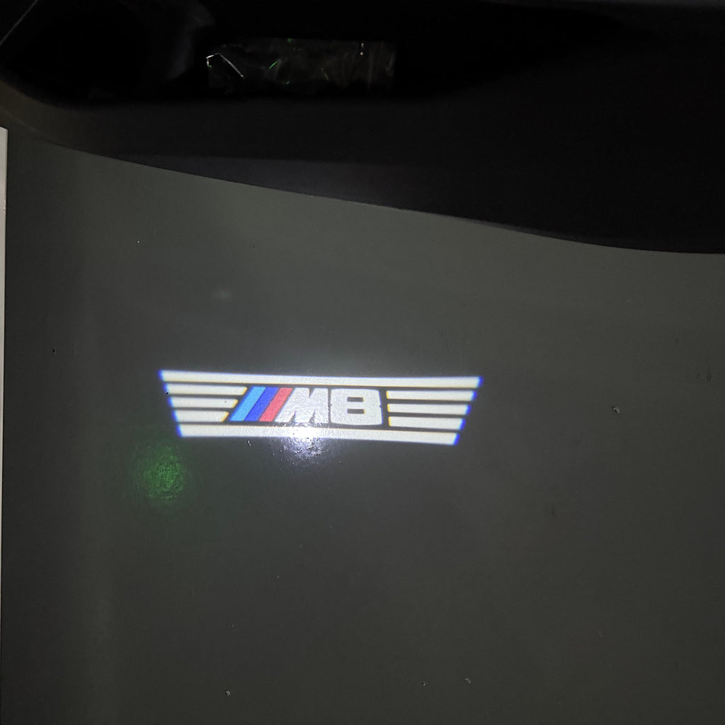 BMW M3 LOGO PROJECTOT LIGHTS Nr.24 (Menge 1 = 1 Sets/2 Türleuchten)