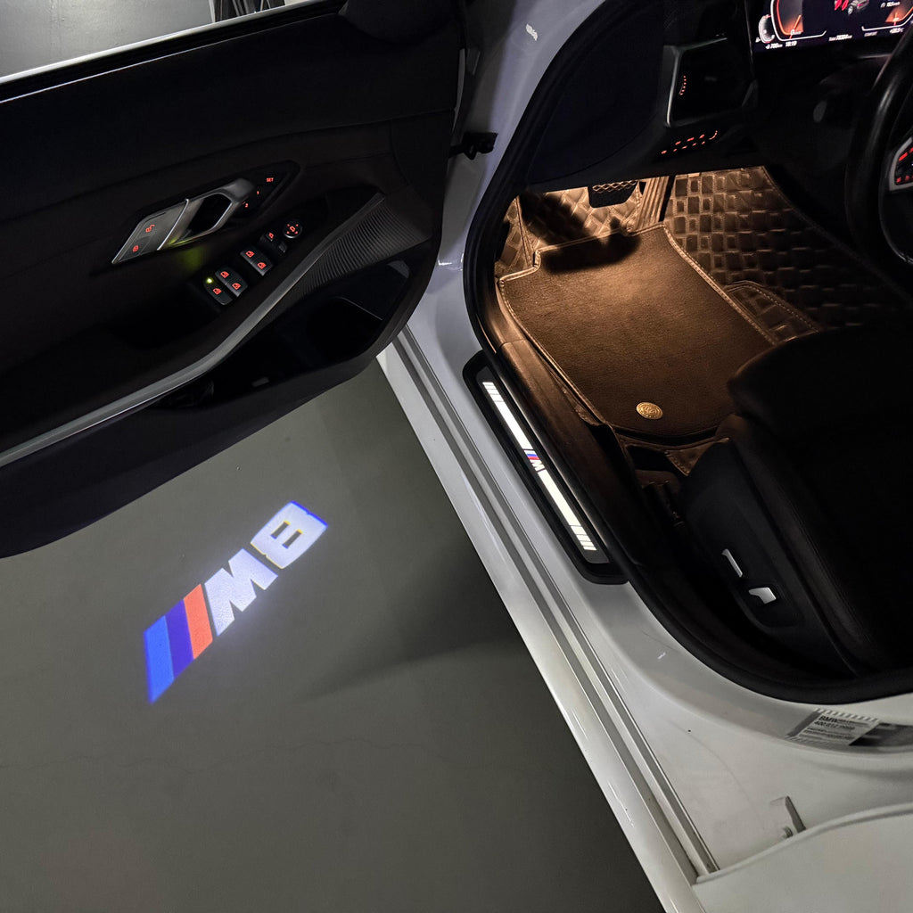 BMW 8 SERIES M8   LOGO PROJECTOT LIGHTS (quantity 1 = 1 sets/2 door lights) Nr.6024S06