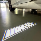 BMW M3 LOGO PROJECTOT LIGHTS Nr.24 (Menge 1 = 1 Sets/2 Türleuchten)