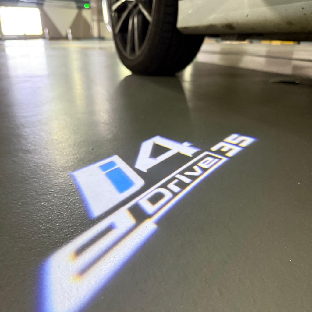 BMW M3 LOGO PROJECTOT LIGHTS Nr.24 (quantità 1 = 1 set/2 luci porta)