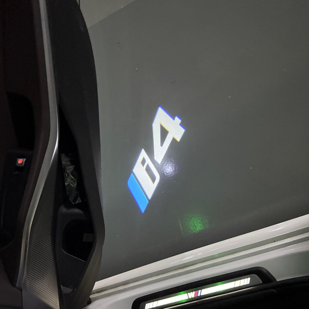 BMW M3 LOGO PROJECTOT LIGHTS Nr.24 (Menge 1 = 1 Sets/2 Türleuchten)
