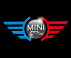 MINI LOGO PROJECROTR LIGHTS Nr.01 (quantité 1 = 2 Film Logo / 2 feux de porte)