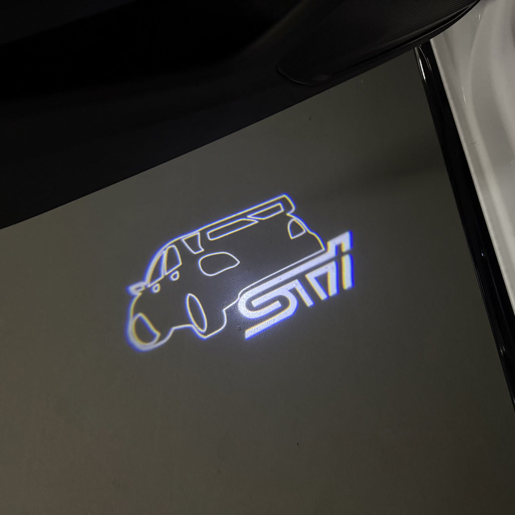 BRZ LOGO PROJECROTR LIGHTS Nr.03 (cantidad 1 = 1 juego/2 luces de puerta)