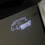 BRZ LOGO PROJECROTR LIGHTS Nr.03 (cantidad 1 = 1 juego/2 luces de puerta)