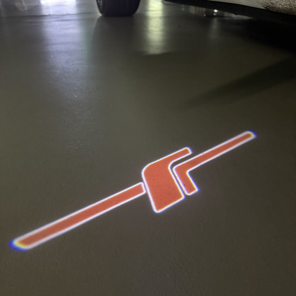 BRZ LOGO PROJECROTR LIGHTS Nr.03 (cantidad 1 = 1 juego/2 luces de puerta)