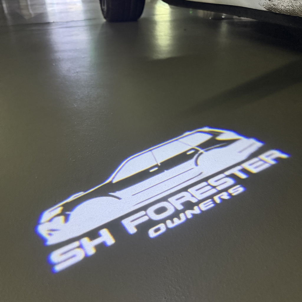 BRZ LOGO PROJECROTR LIGHTS Nr.03 (cantidad 1 = 1 juego/2 luces de puerta)