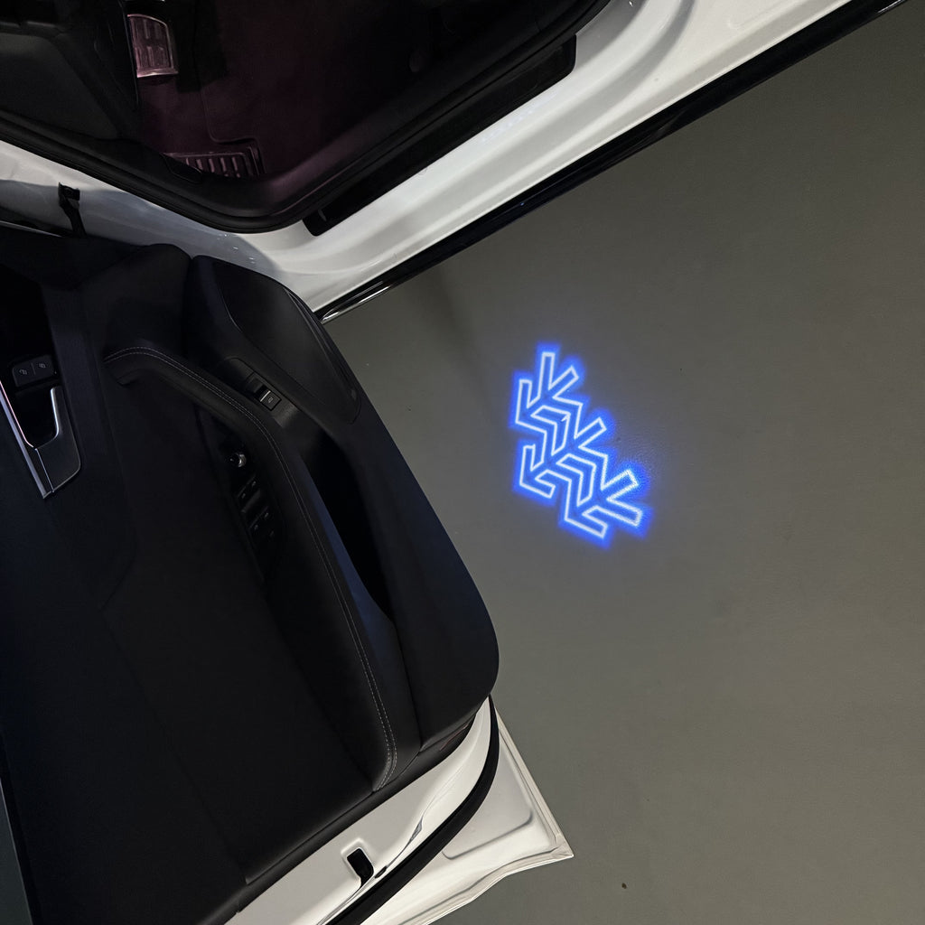 BRZ LOGO PROJECROTR LIGHTS Nr.03 (cantidad 1 = 1 juego/2 luces de puerta)