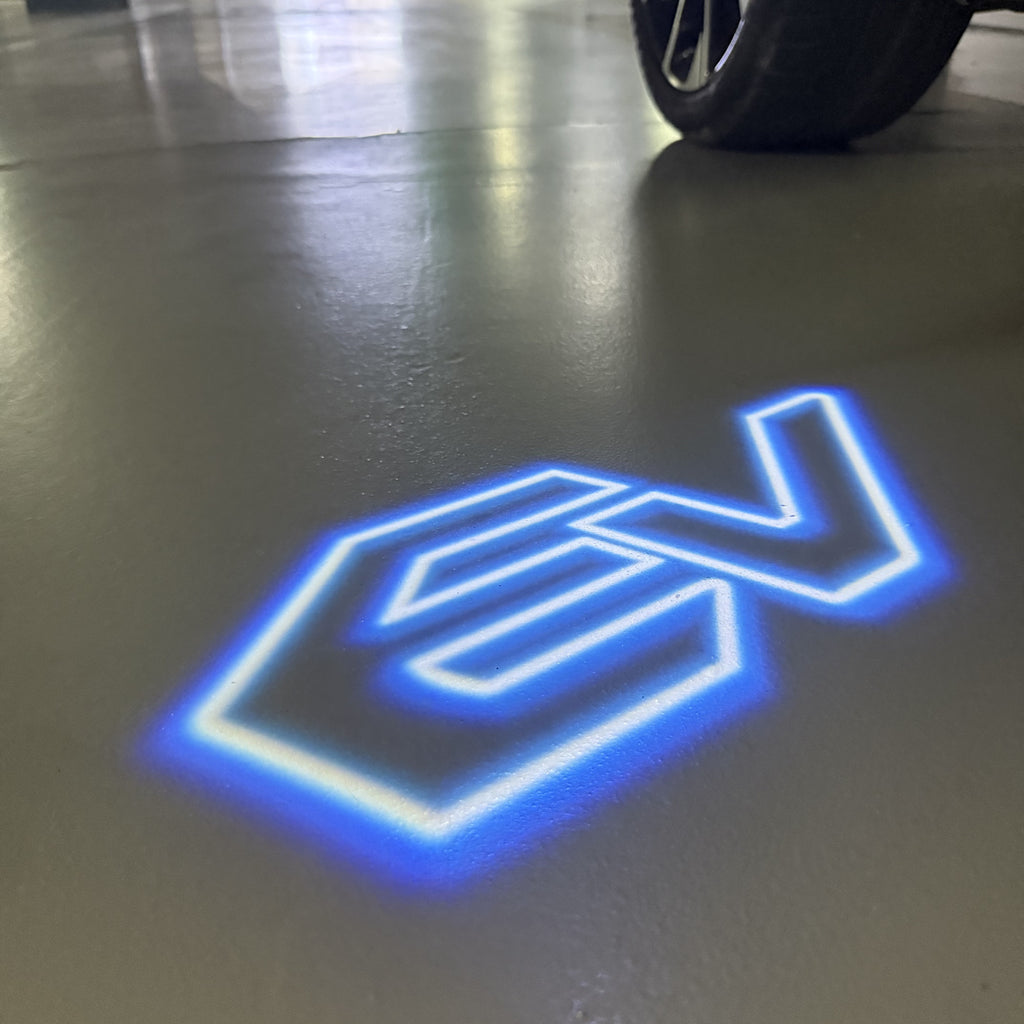 BRZ LOGO PROJECROTR LIGHTS Nr.03 (cantidad 1 = 1 juego/2 luces de puerta)