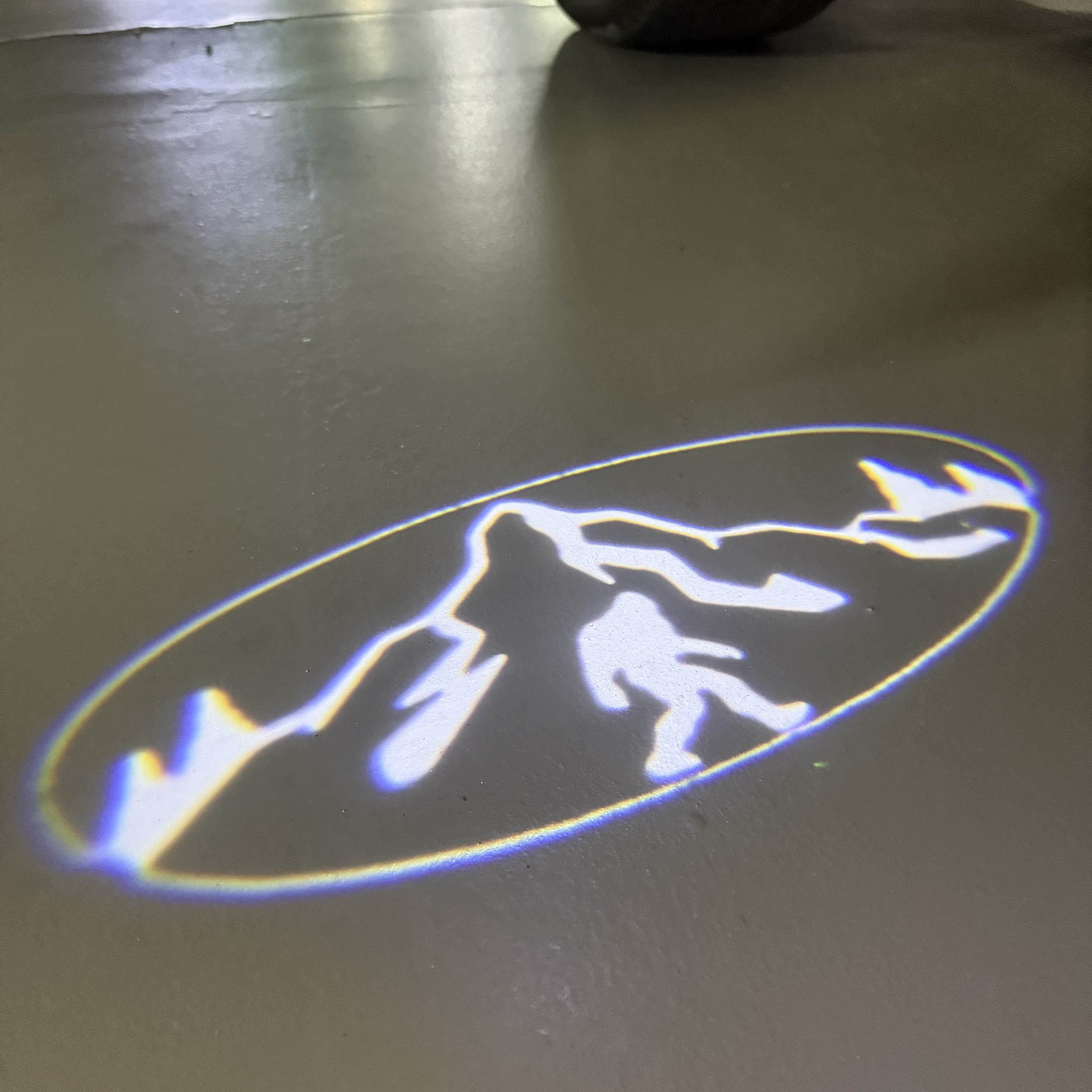 BRZ LOGO PROJECROTR LIGHTS Nr.03 (quantité 1 = 1 ensemble/2 feux de porte)