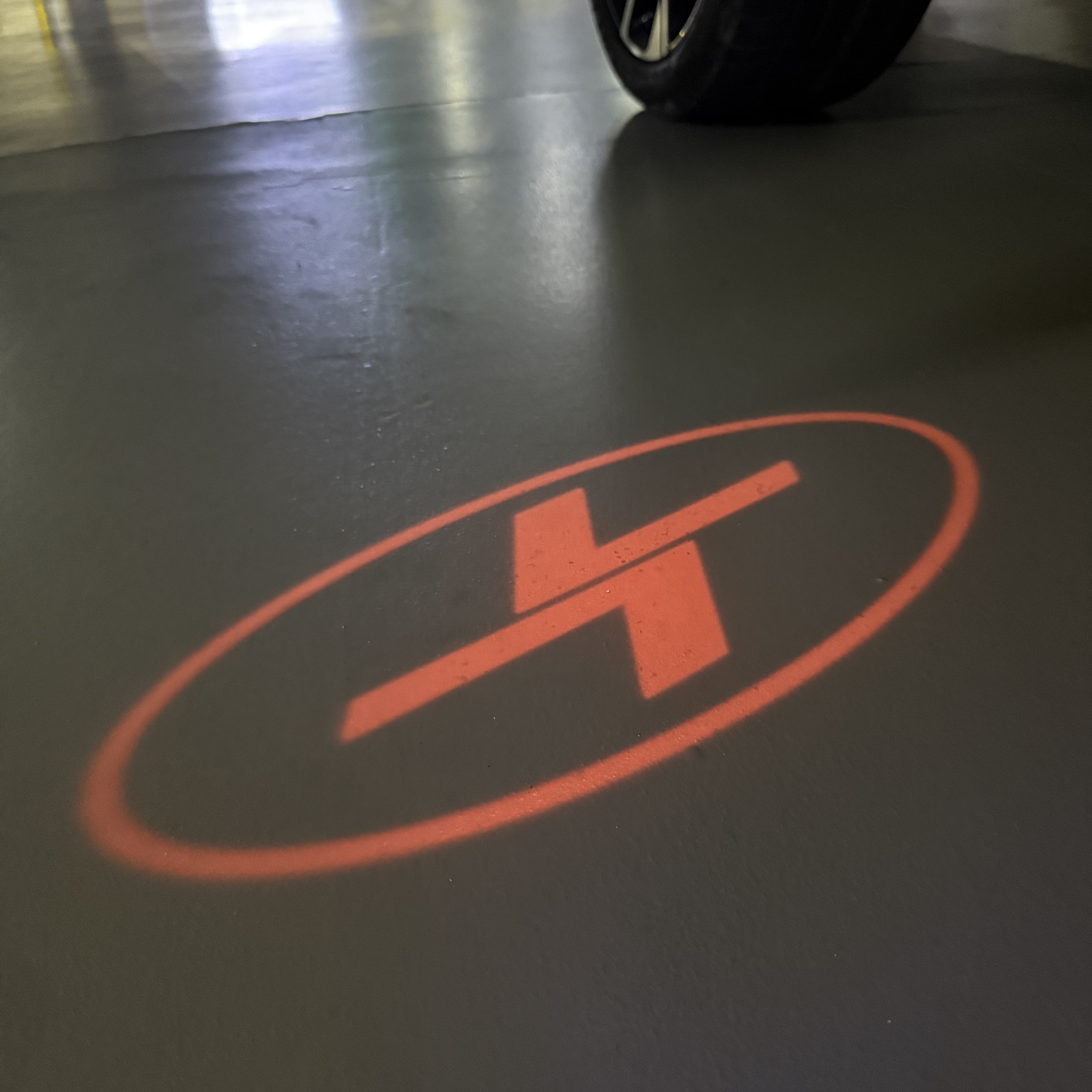 BRZ LOGO PROJECROTR LIGHTS Nr.03 (quantité 1 = 1 ensemble/2 feux de porte)