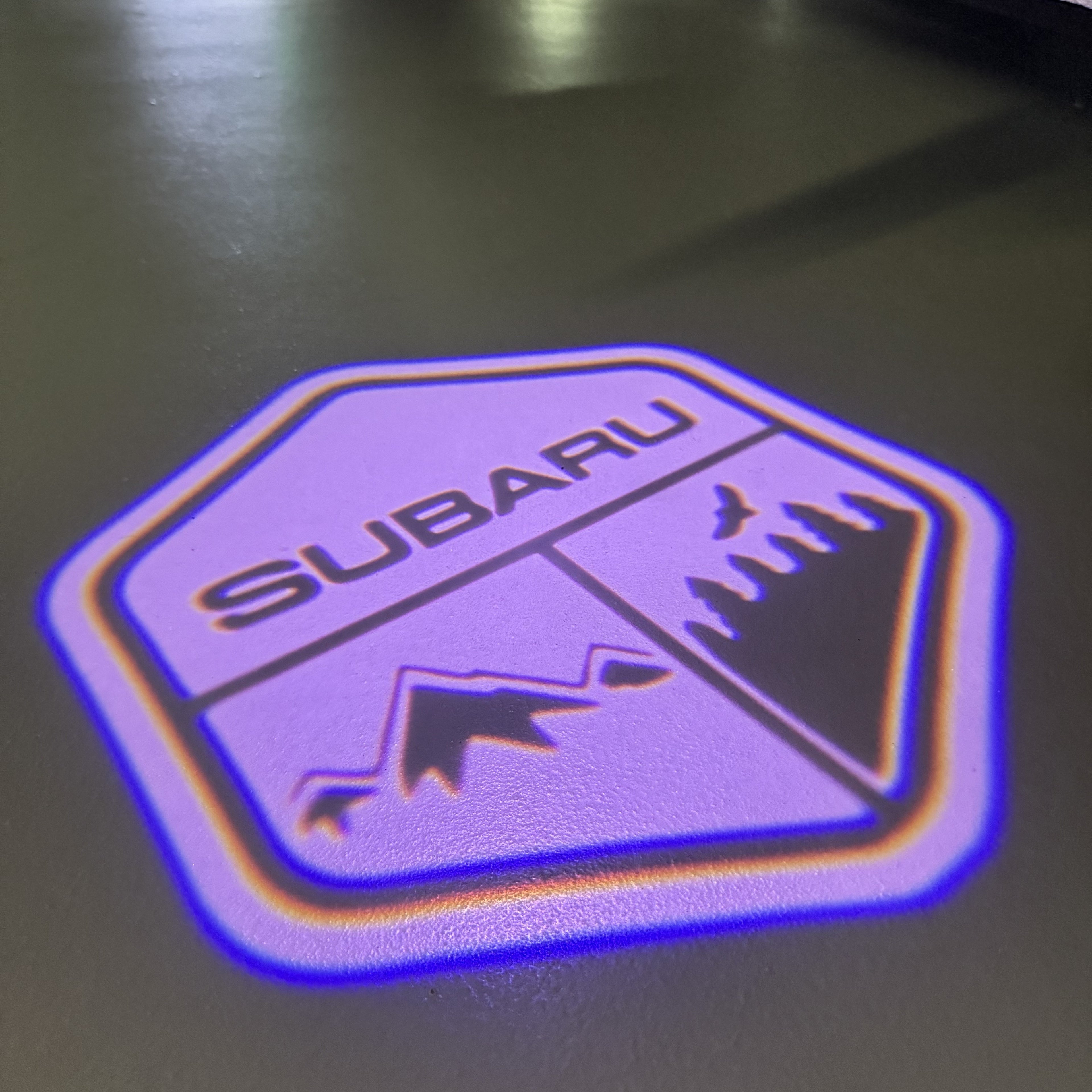 BRZ LOGO PROJECROTR LIGHTS Nr.03 (cantidad 1 = 1 juego/2 luces de puerta)