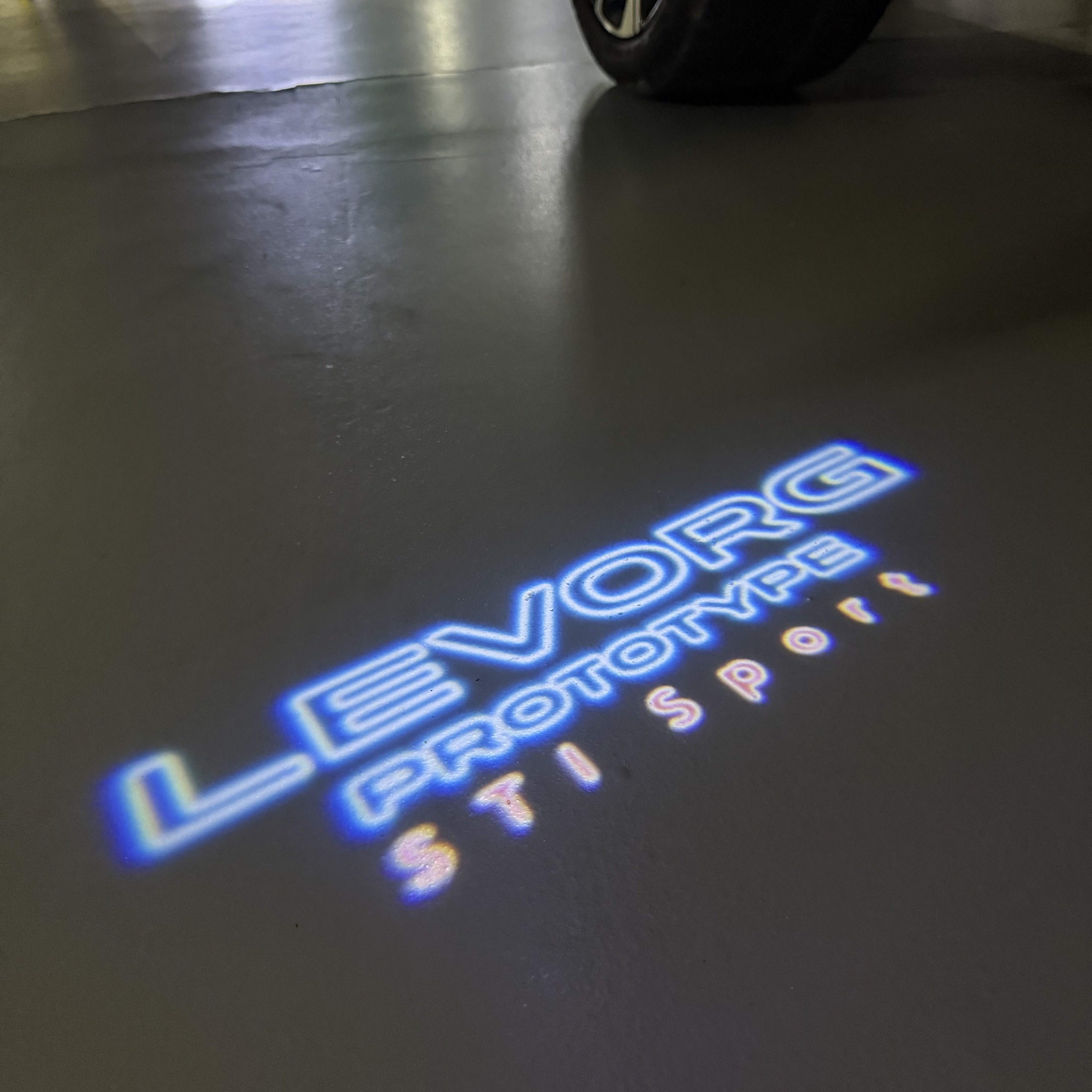 BRZ LOGO PROJECROTR LIGHTS Nr.03 (quantité 1 = 1 ensemble/2 feux de porte)