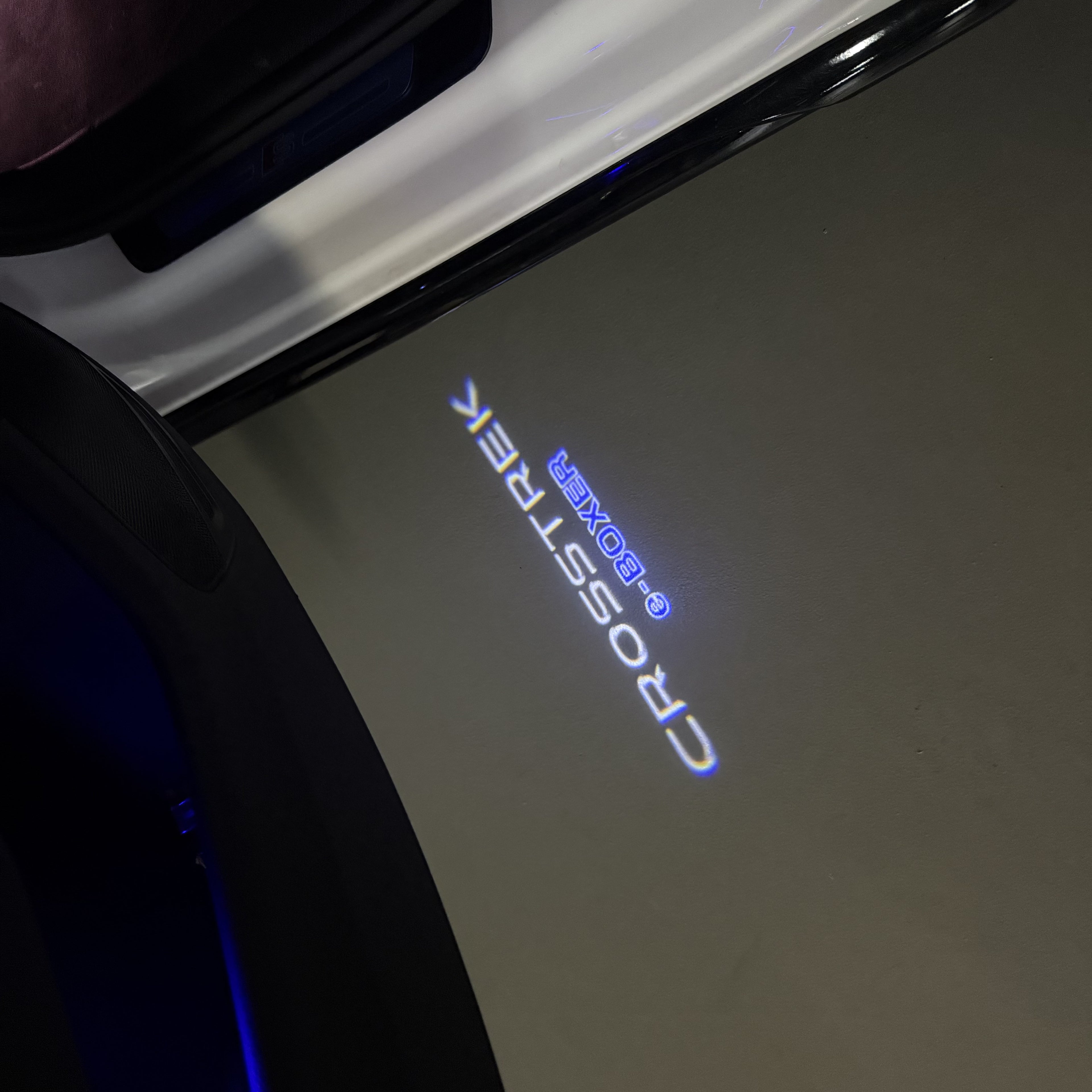 BRZ LOGO PROJECROTR LIGHTS Nr.03 (cantidad 1 = 1 juego/2 luces de puerta)